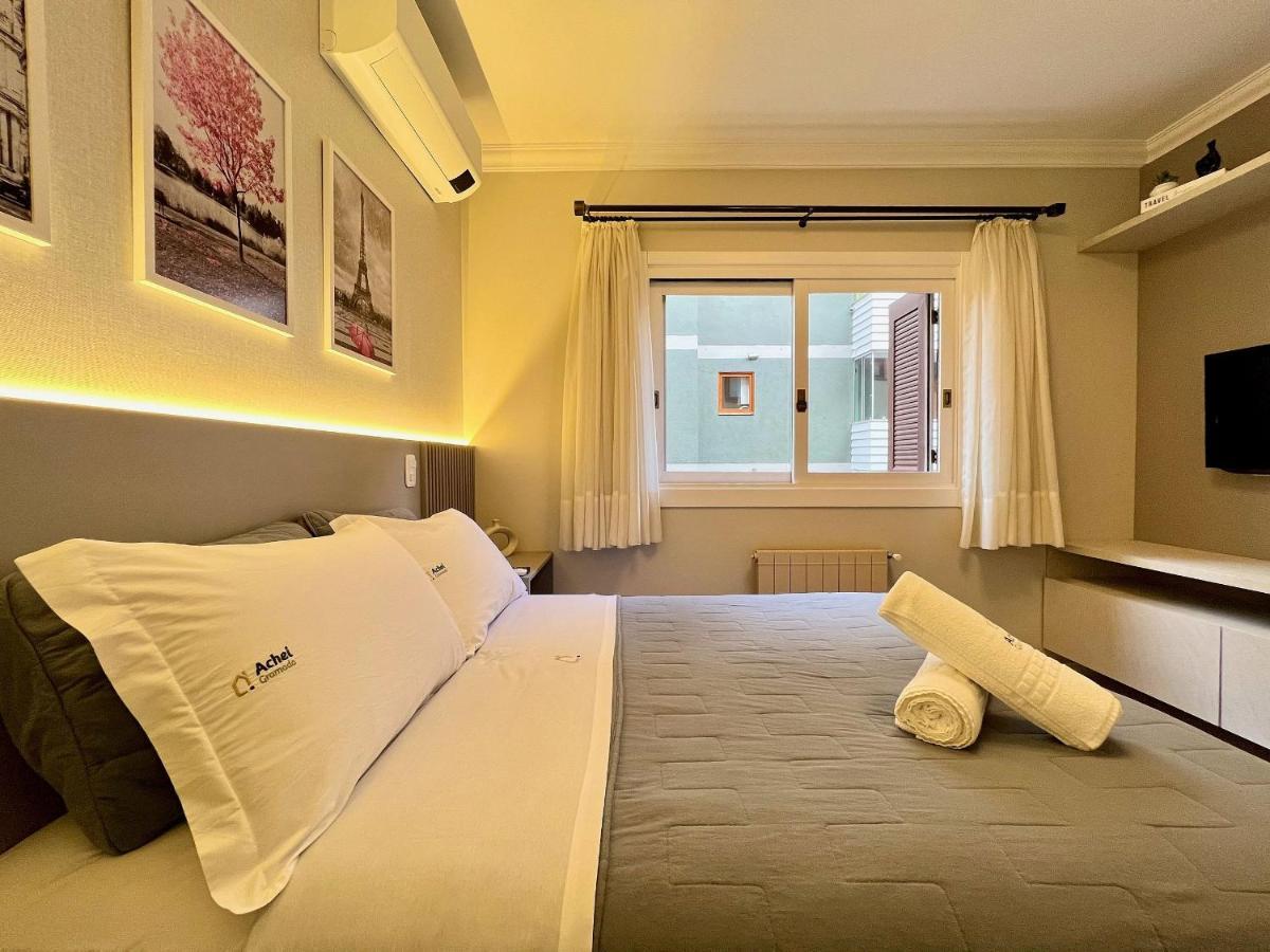 Apartamento Palladio 1Dorm Centro By Achei Gramado Buitenkant foto